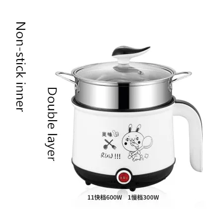 220V Mini Multifunction Electric Cooking Machine Single/Double Layer Available Hot Pot Multi Electric Rice Cooker EU/UK/AU/US