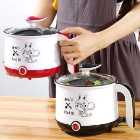 220V Mini Multifunction Electric Cooking Machine Single/Double Layer Available Hot Pot Multi Electric Rice Cooker EU/UK/AU/US