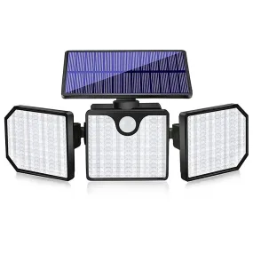 230 LED Waterproof Solar Motion Sensor Security Lights, 260LM