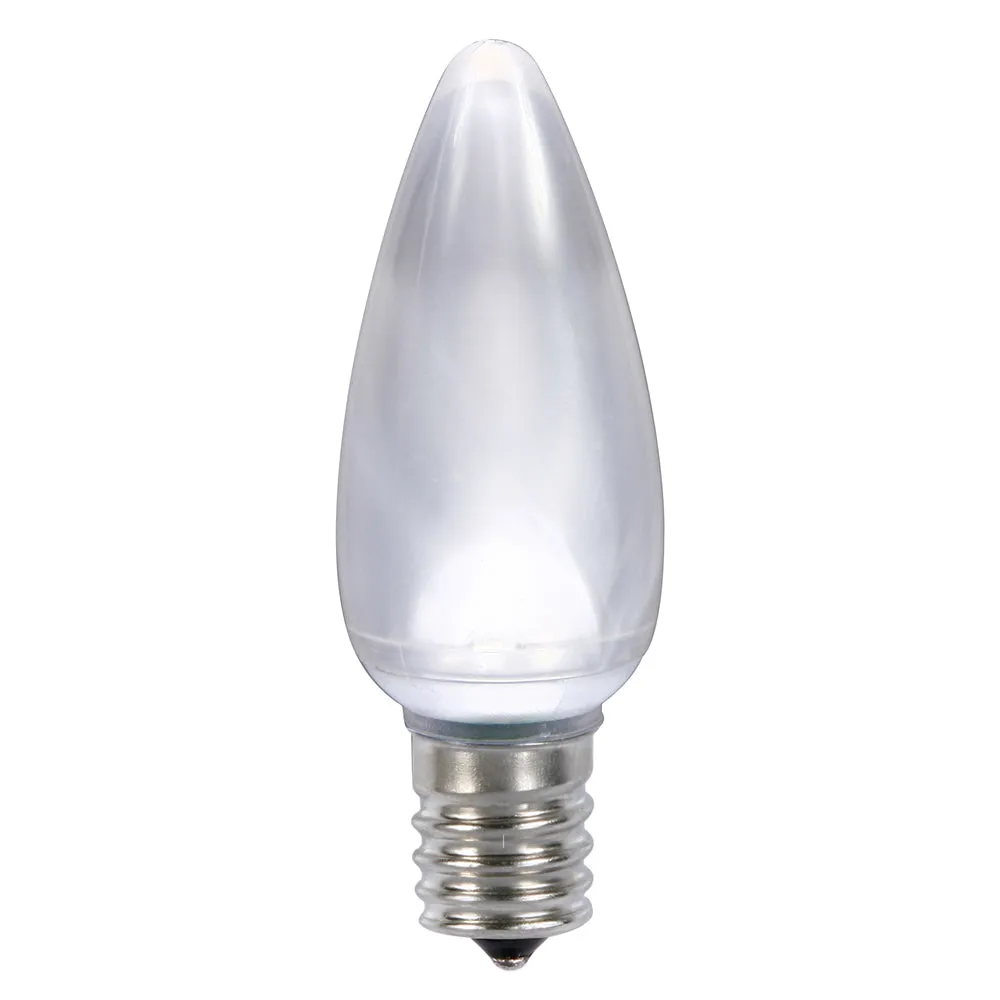 25PK - Vickerman C9 Ceramic LED Pure White Bulb 0.96W 130V