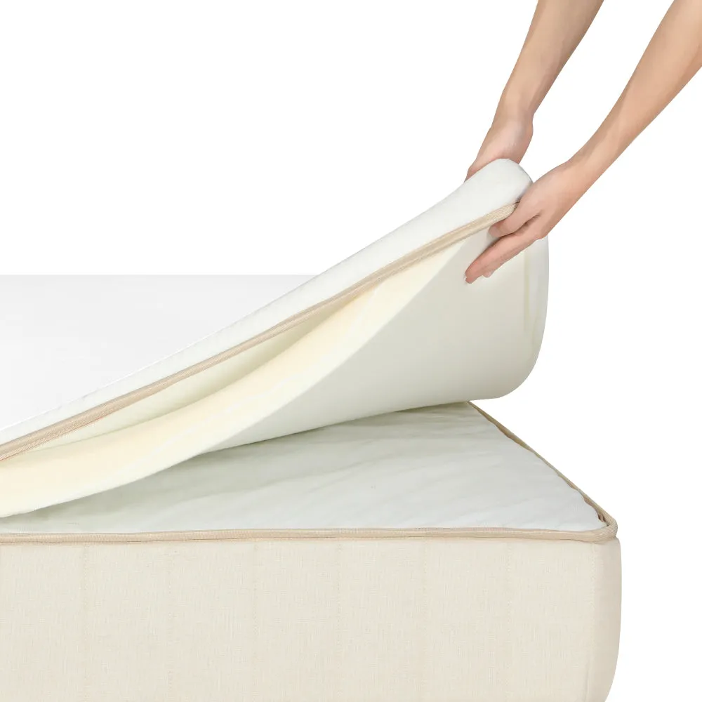 27cm King Single Flippable Mattress - Dual Comfort, Hypoallergenic | Giselle Bedding