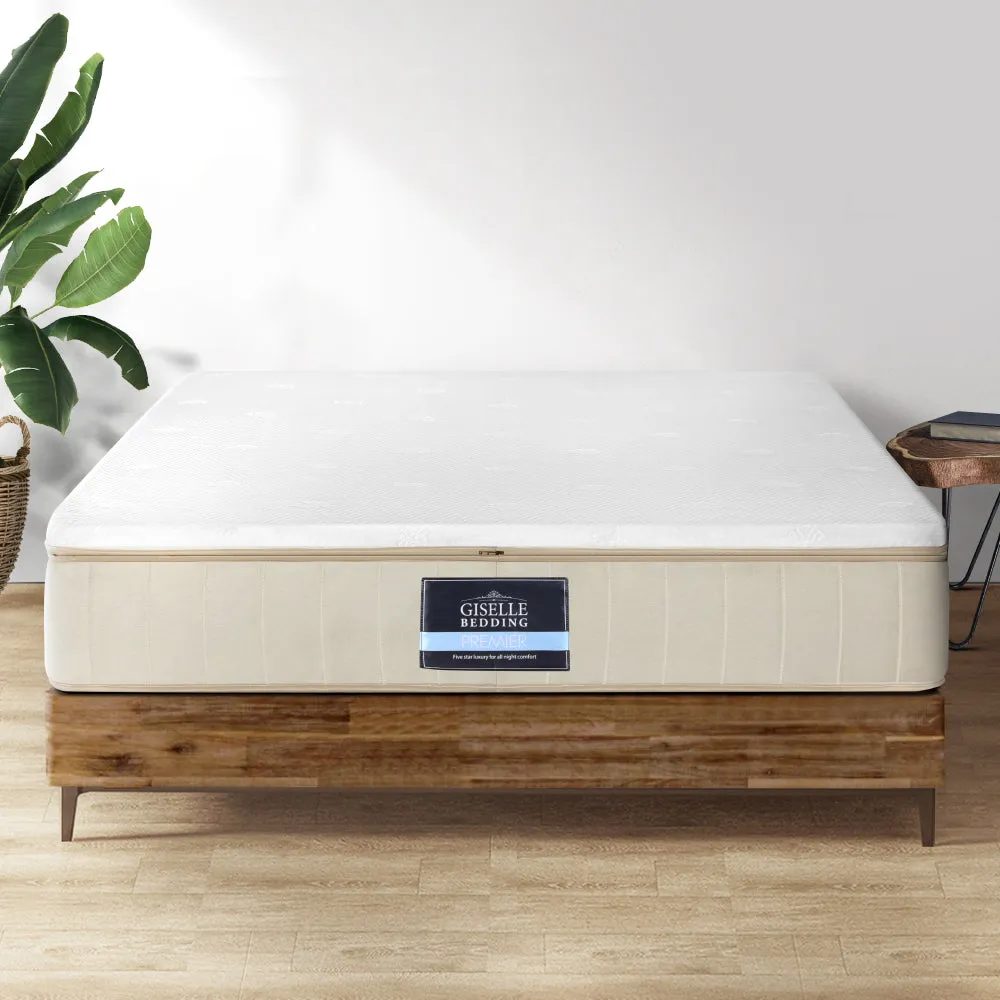 27cm King Single Flippable Mattress - Dual Comfort, Hypoallergenic | Giselle Bedding