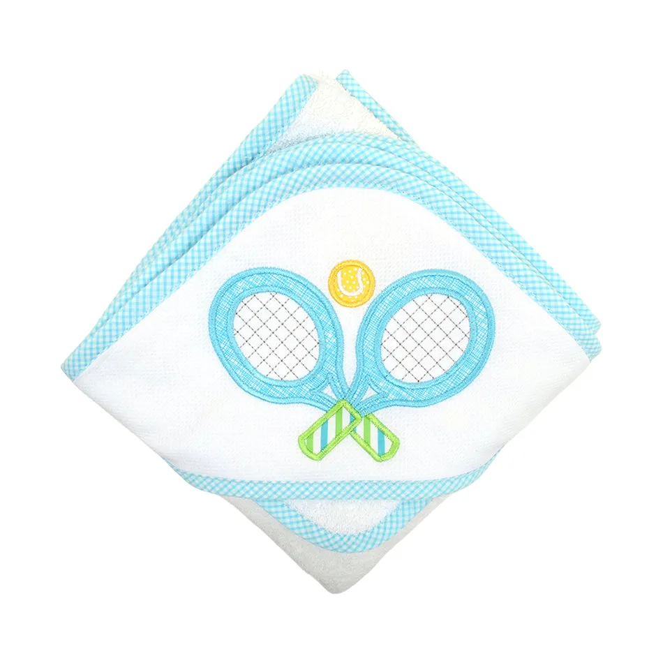 3 Marthas Applique Hooded Towels