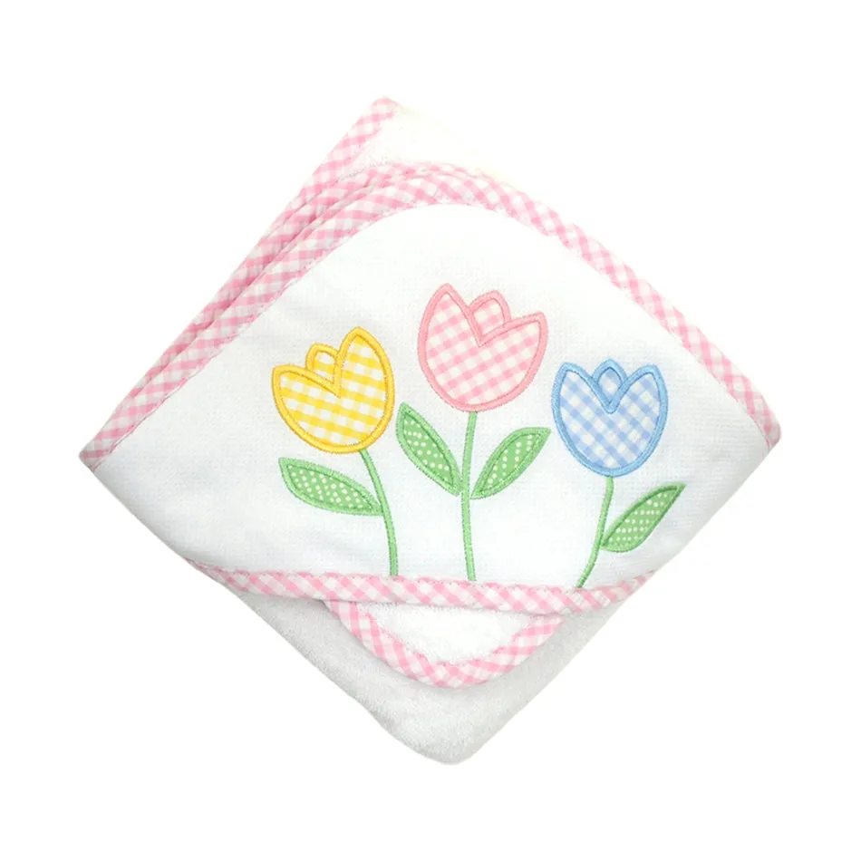 3 Marthas Applique Hooded Towels