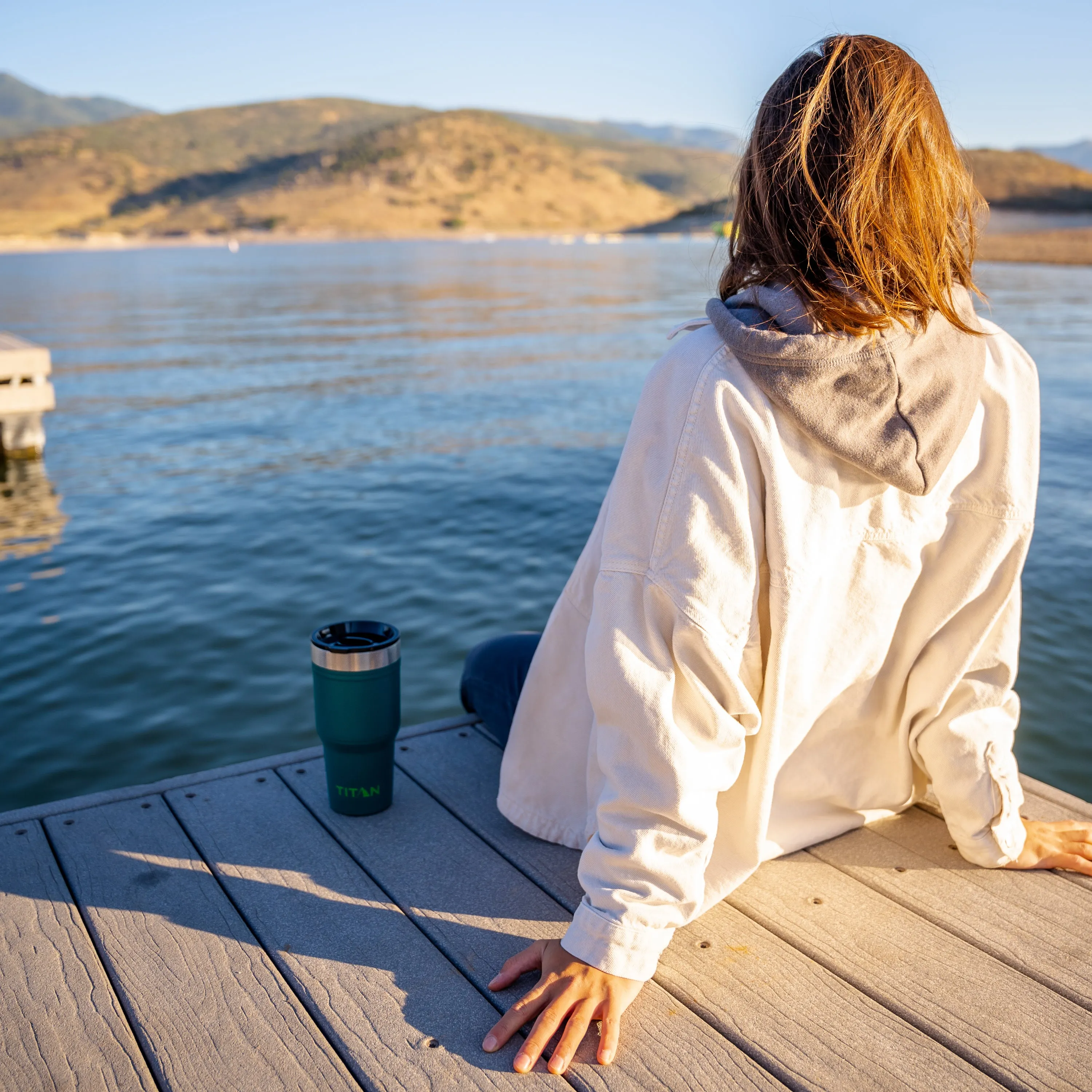 30 Oz. Stainless Steel Tumbler With Microban® Infused Lid*