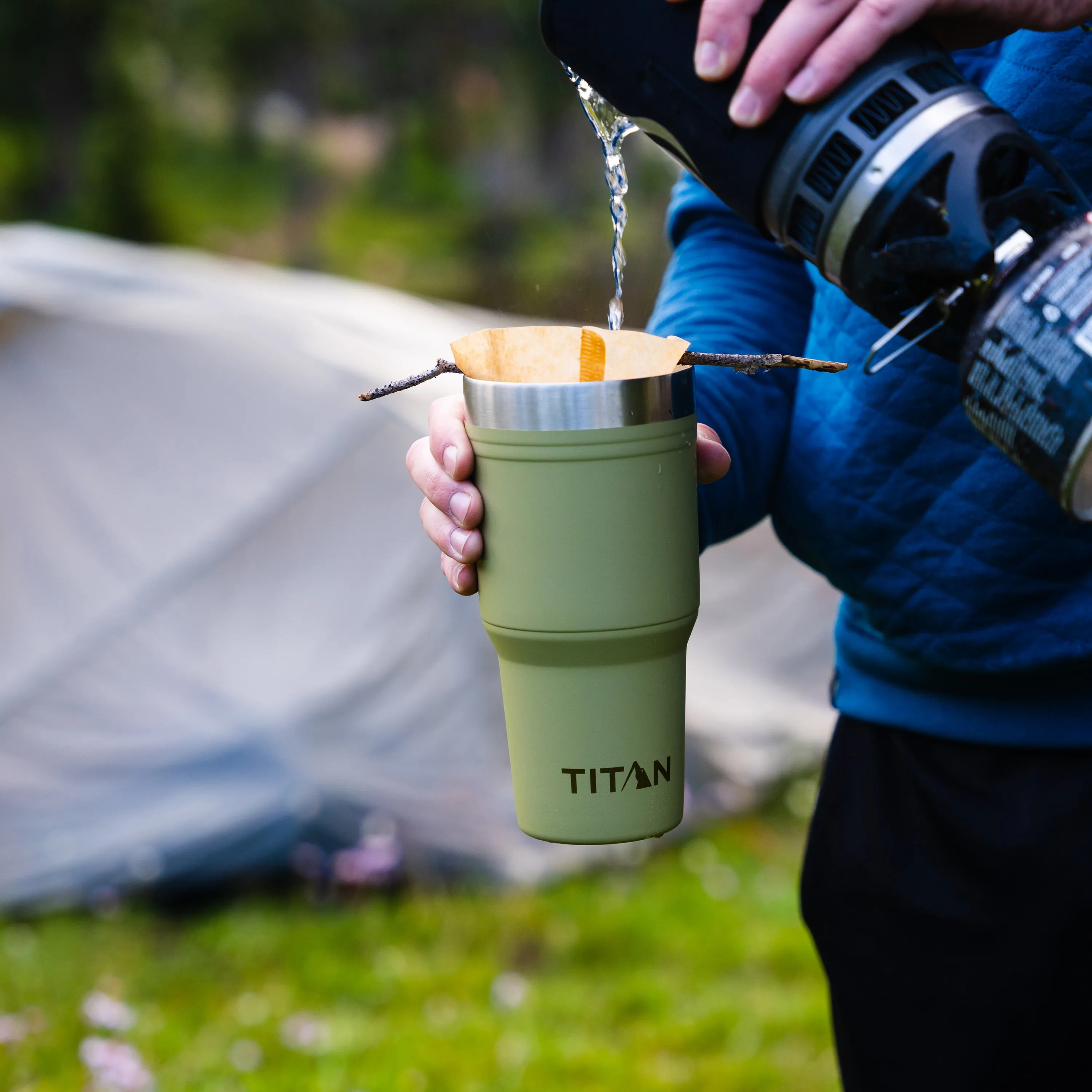 30 Oz. Stainless Steel Tumbler With Microban® Infused Lid*