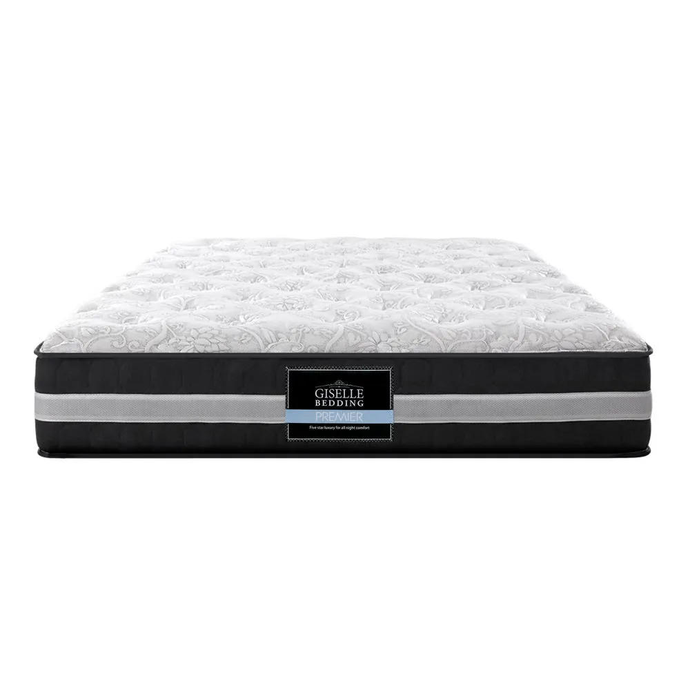 30cm Medium Firm Mattress King Single, Pocket Spring - Giselle Bedding