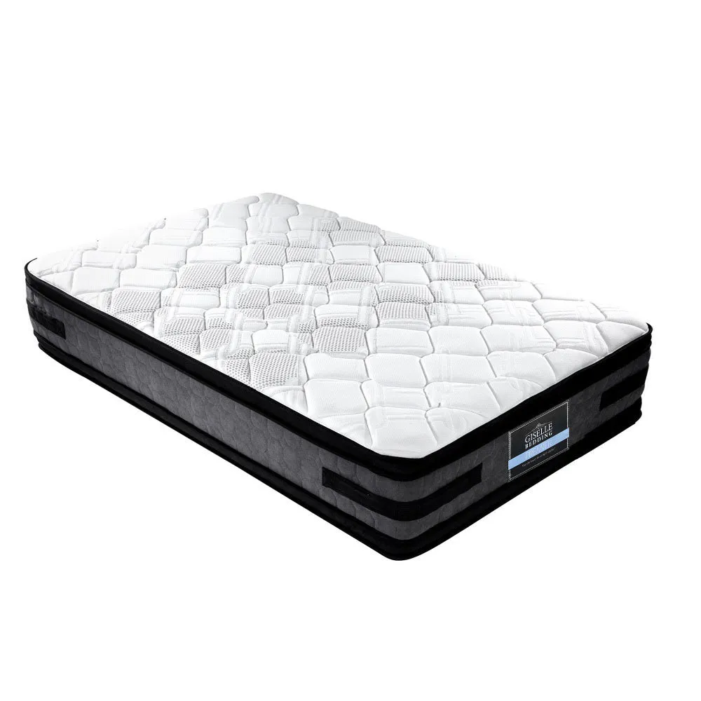 36cm Gel Memory Foam King Single Mattress, Dual Firmness - Giselle Bedding