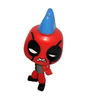 3D Red Man Figurine - Punk