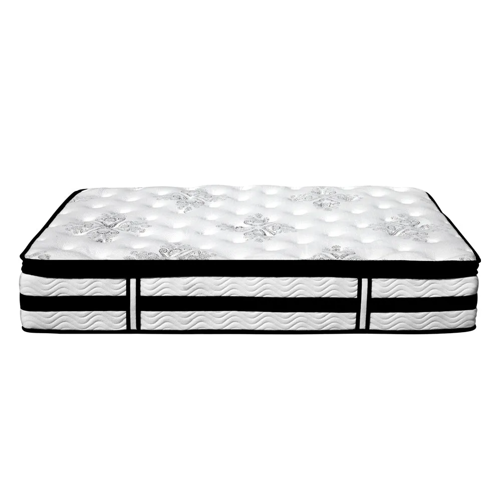 Algarve Euro Top Pocket Spring Mattress 34cm Thick - King Single