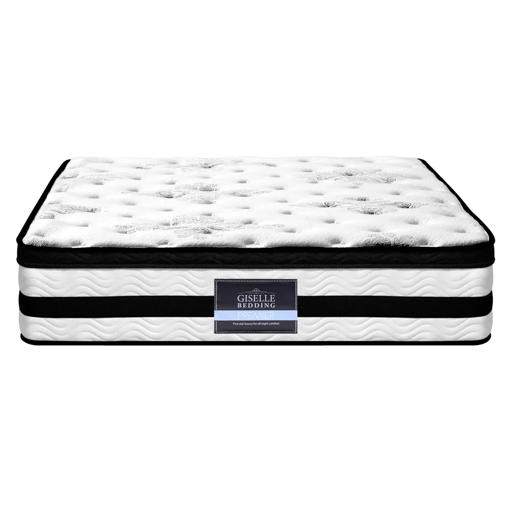 Algarve Euro Top Pocket Spring Mattress 34cm Thick - King