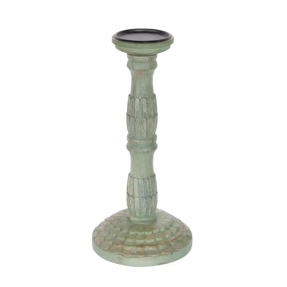 Arwen Antique Green Candle Holder