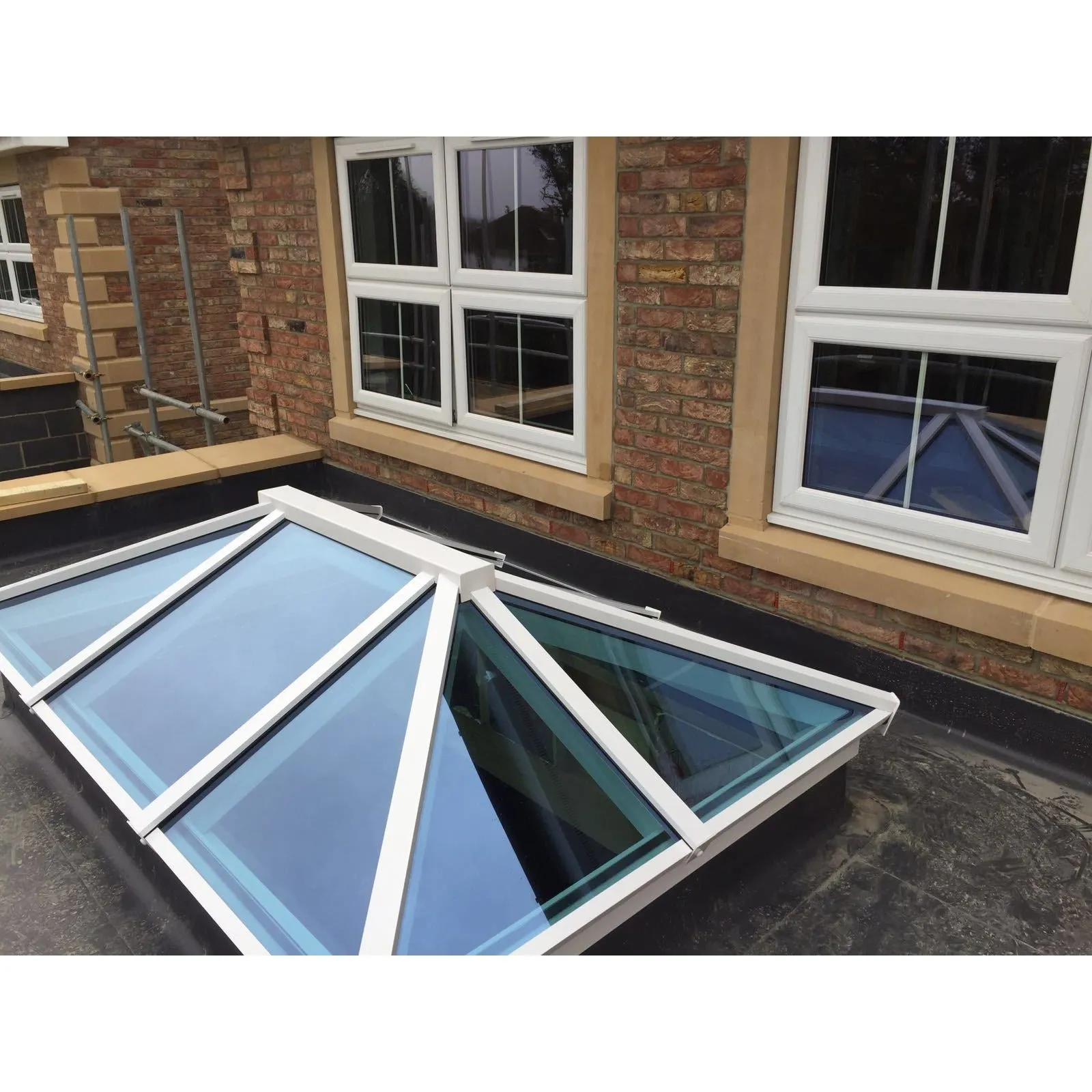 Atlas Traditional Aluminium Roof Lantern - Active Blue Glazing