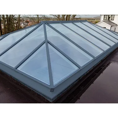 Atlas Traditional Aluminium Roof Lantern - Active Blue Glazing