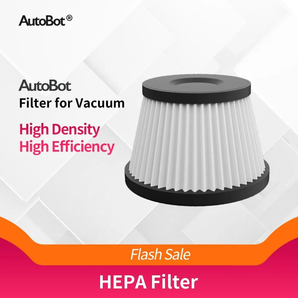 AutoBot Universal Replacement HEPA Filter for Portable Vacuum Cleaner2 PC