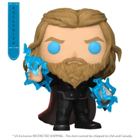 Avengers 4: Endgame - Thor with Thunder US Exclusive Pop! Vinyl [RS]