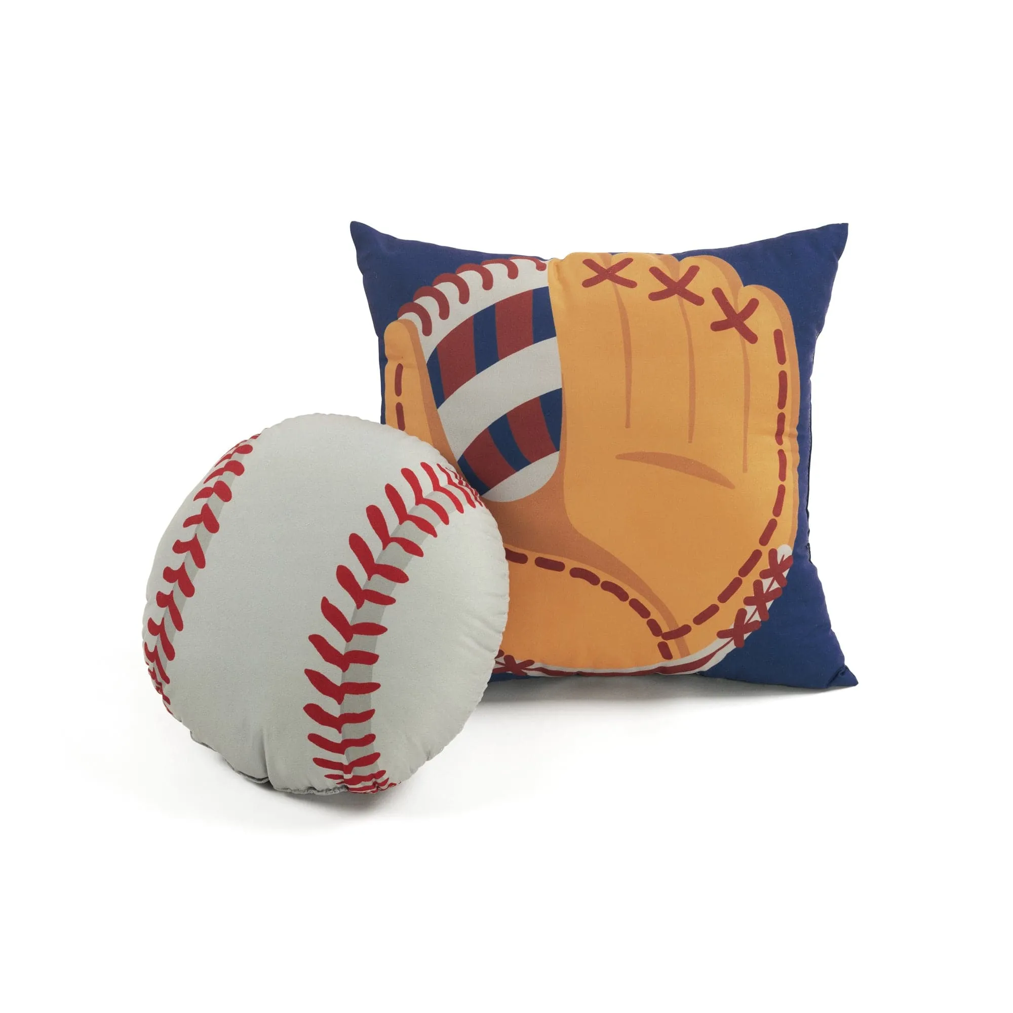 Baseball Game Reversible Quilt Set