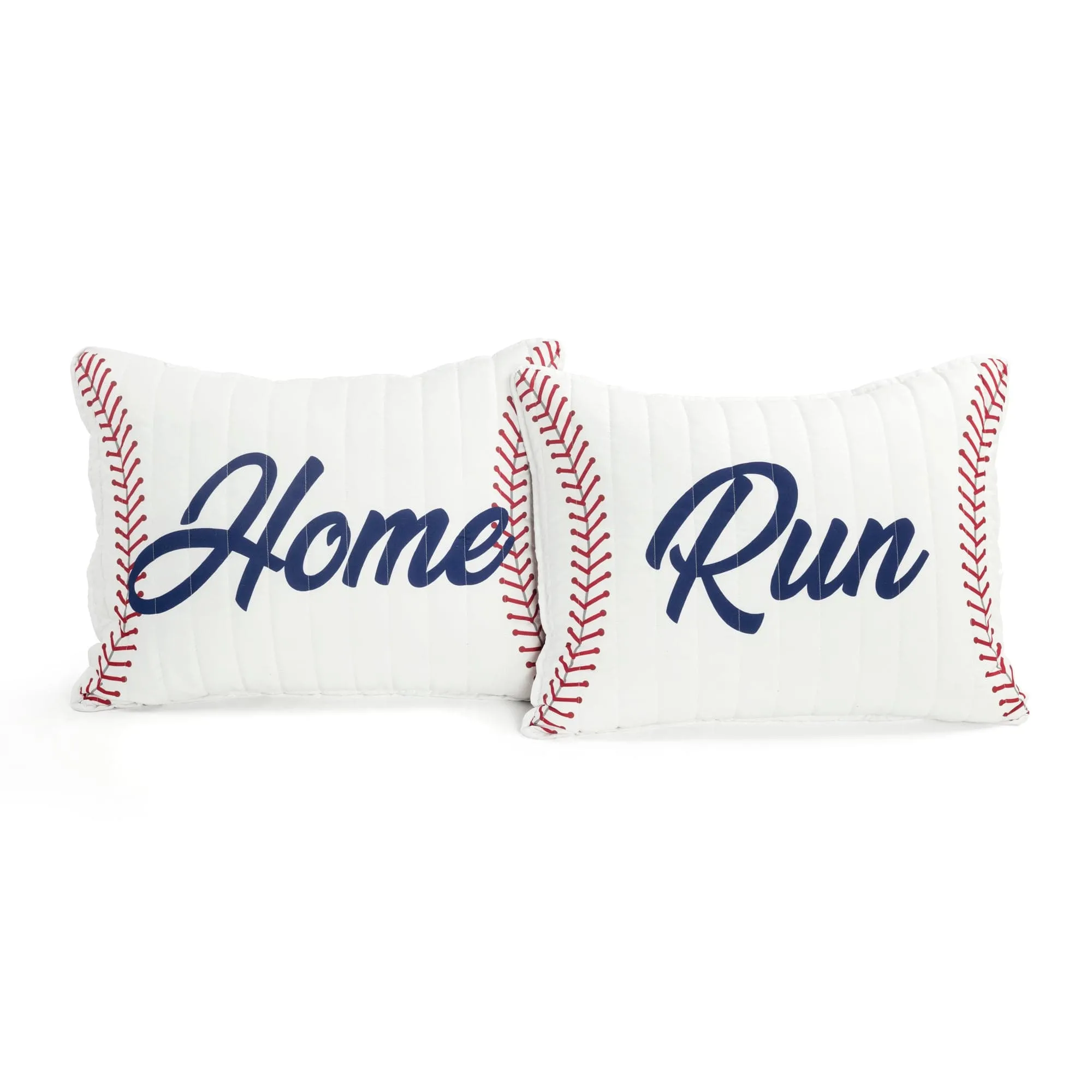 Baseball Game Reversible Quilt Set