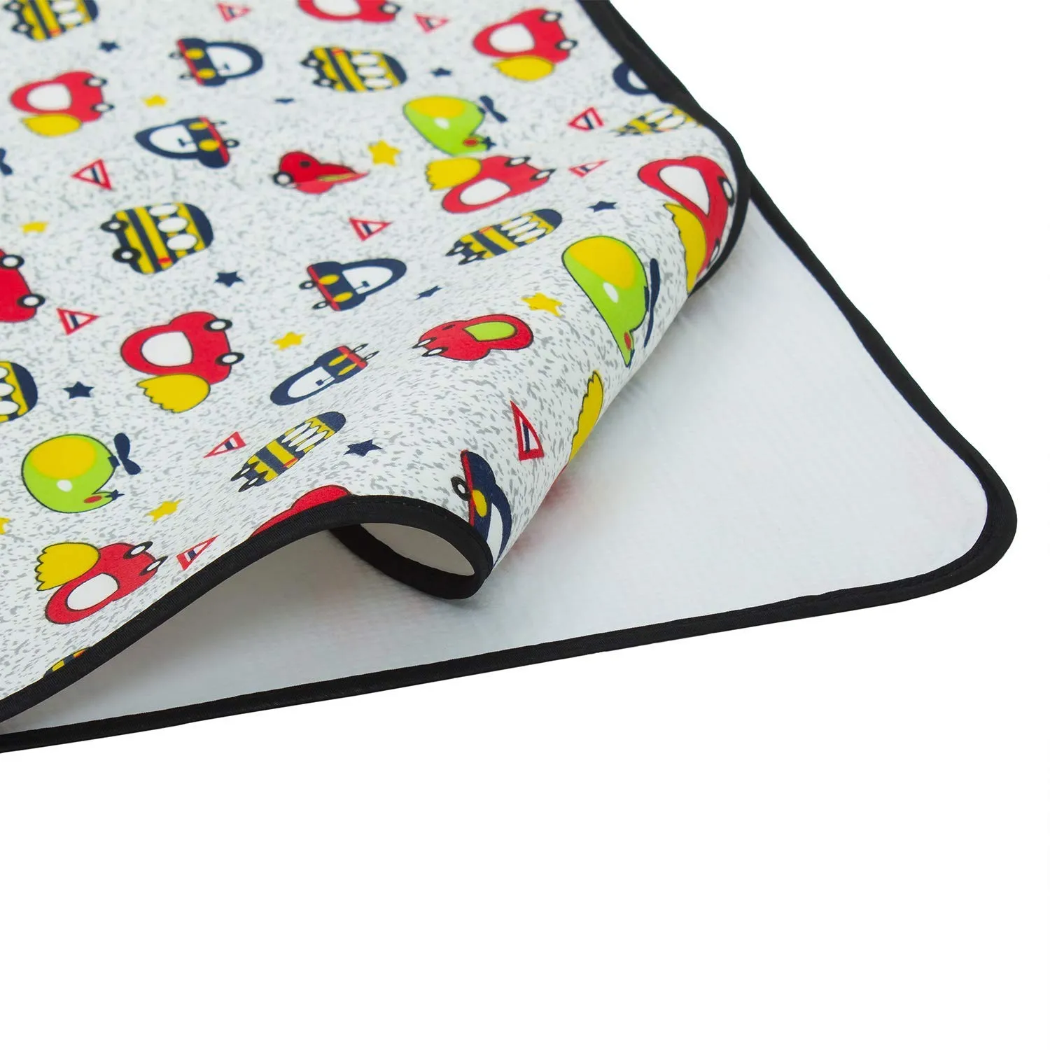 Baybee Baby's Cotton Plastic Sleeping Mat for Home-Baby Waterproof Bed Protector Dry Sheet|