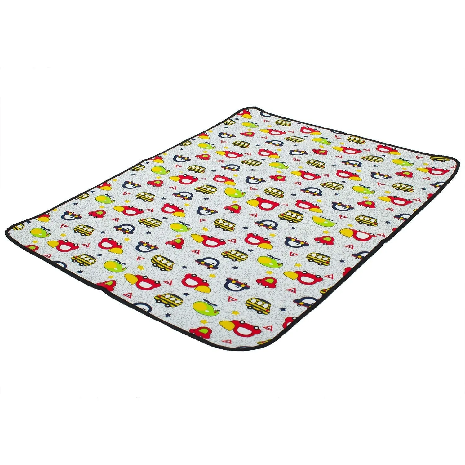 Baybee Baby's Cotton Plastic Sleeping Mat for Home-Baby Waterproof Bed Protector Dry Sheet|