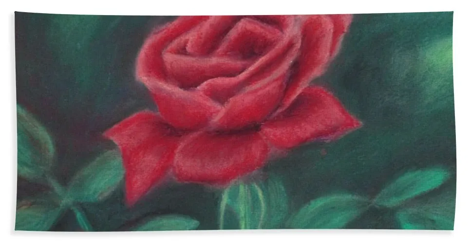 Beauty of Rose ~ Bath Towel