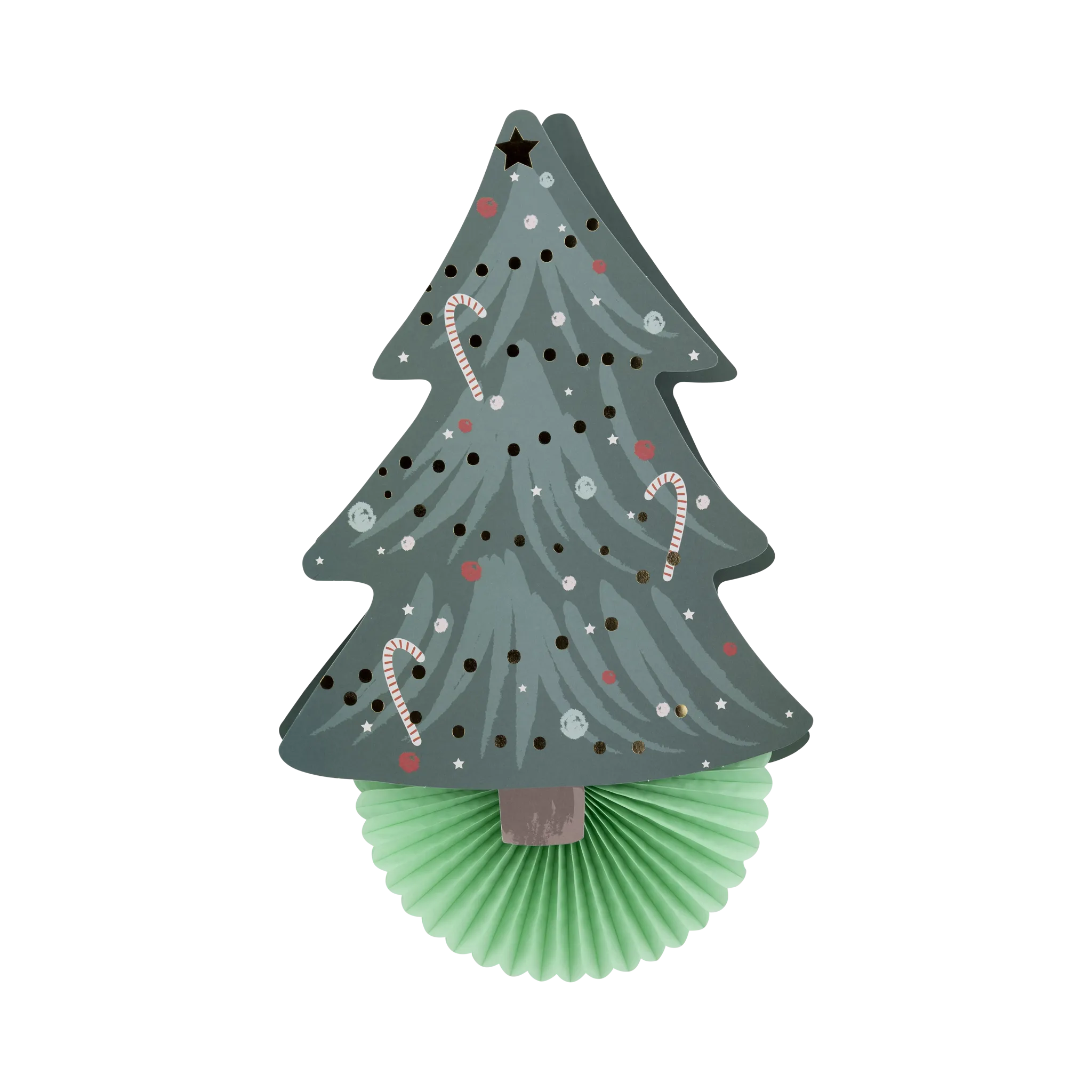 BEC1102 - Christmas Fan Decor Set