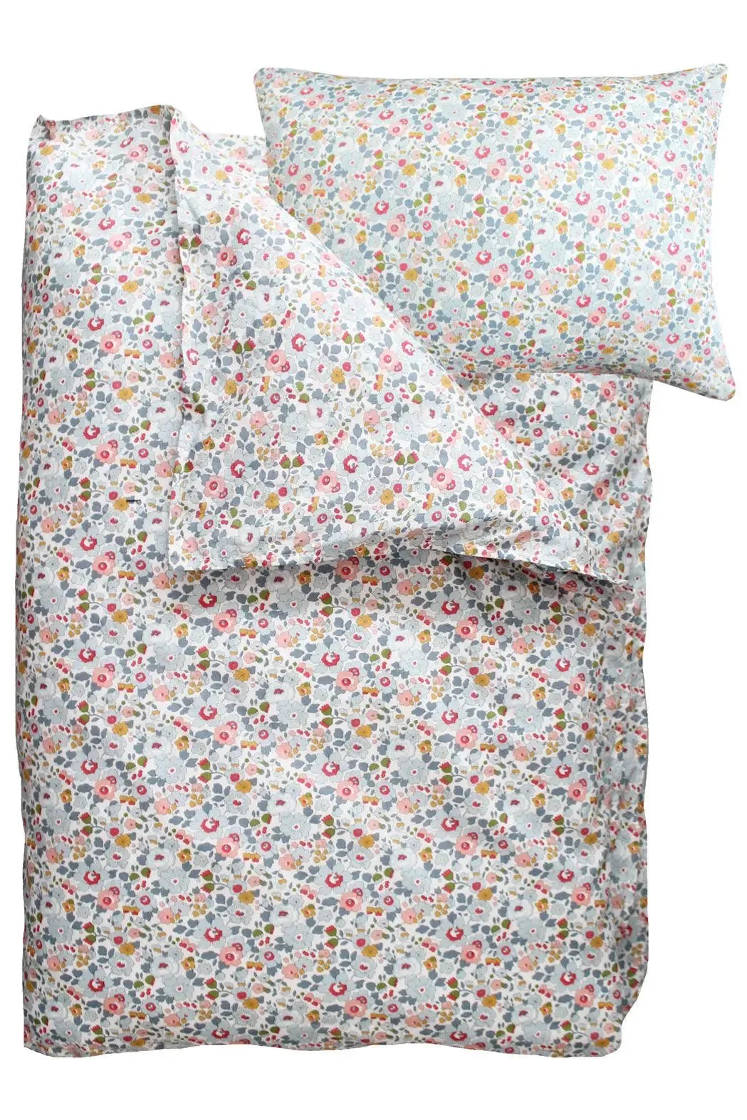 Bedding Made With Liberty Fabric BETSY GREY