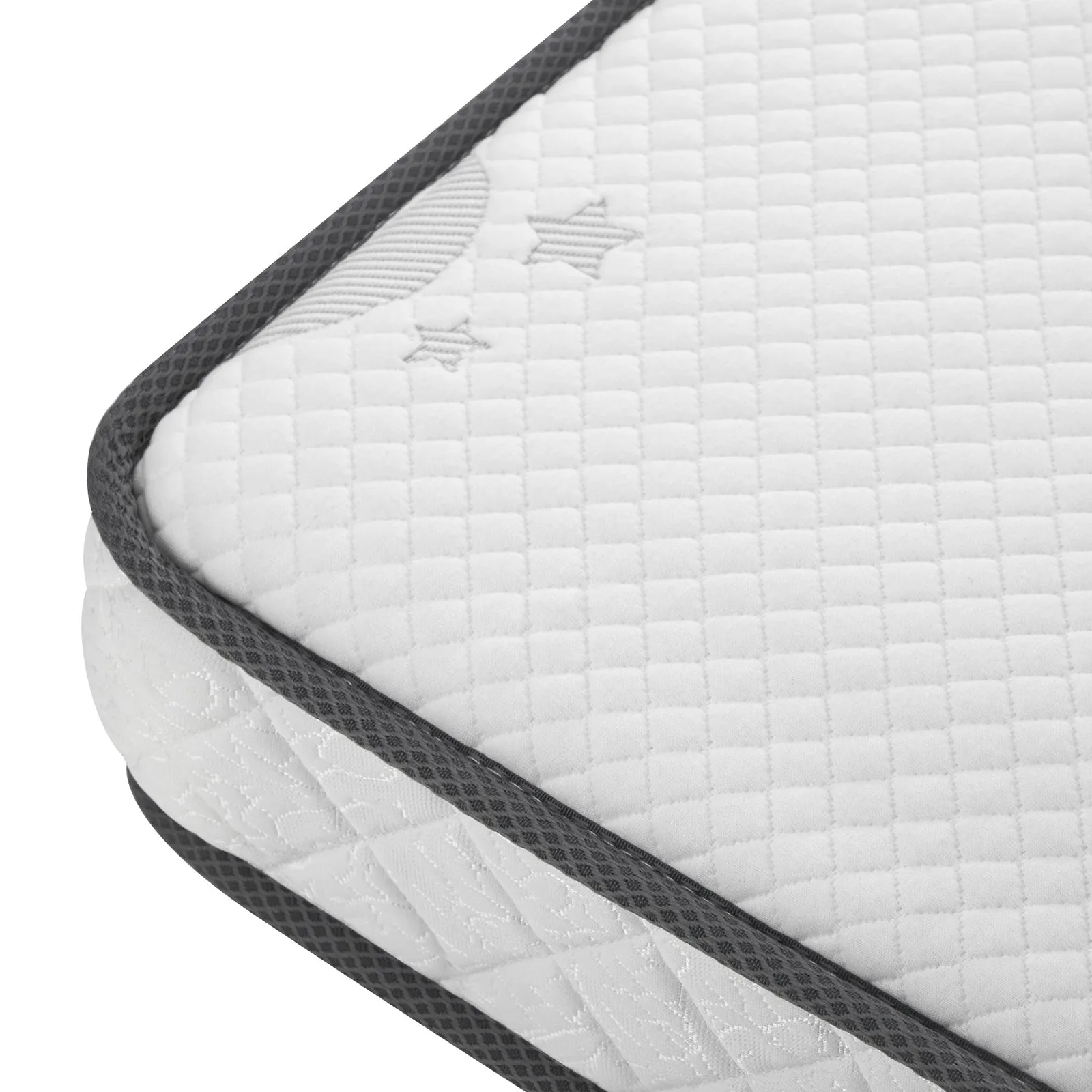 Bedra Baby Cot Mattress Reversible Toddler Bed Bonnel Spring Foam 13cm