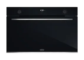 Belling BDO9608BK 90cm Built-in 8 Function Black Glass Oven - Made in Italy