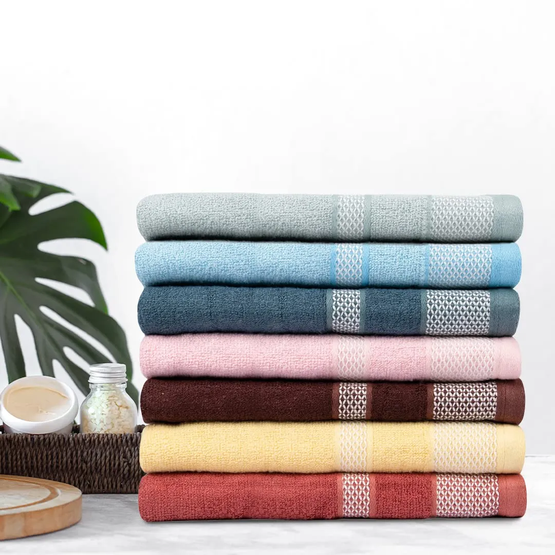 BePlush Zero Twist Bamboo Towels for Bath | Ultra Soft, Highly Absorbent, Quick Dry, Anti Bacterial Bamboo Bath Towel for Men & Women || 450 GSM, 29 x 59 Inches (1, Rust)