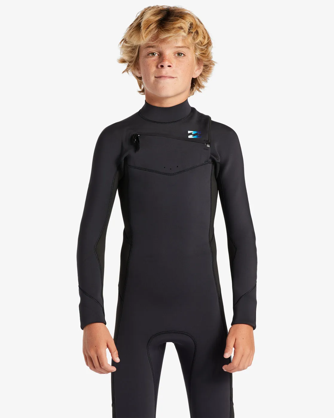 Billabong Boys 8-16 302 Absolute Chest Zip Wetsuit