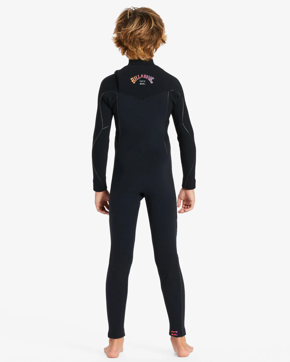 Billabong Boys 8-16 302 Furnace Comp Chest Zip Wetsuit