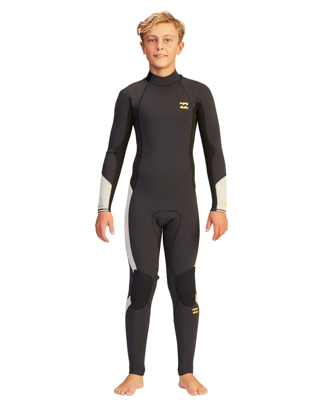 Billabong Boys 8-16 4/3 Absolute Back Zip Steamer