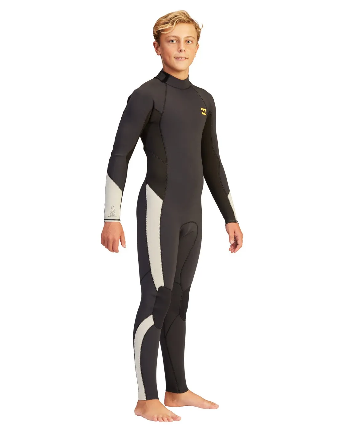 Billabong Boys 8-16 4/3 Absolute Back Zip Steamer