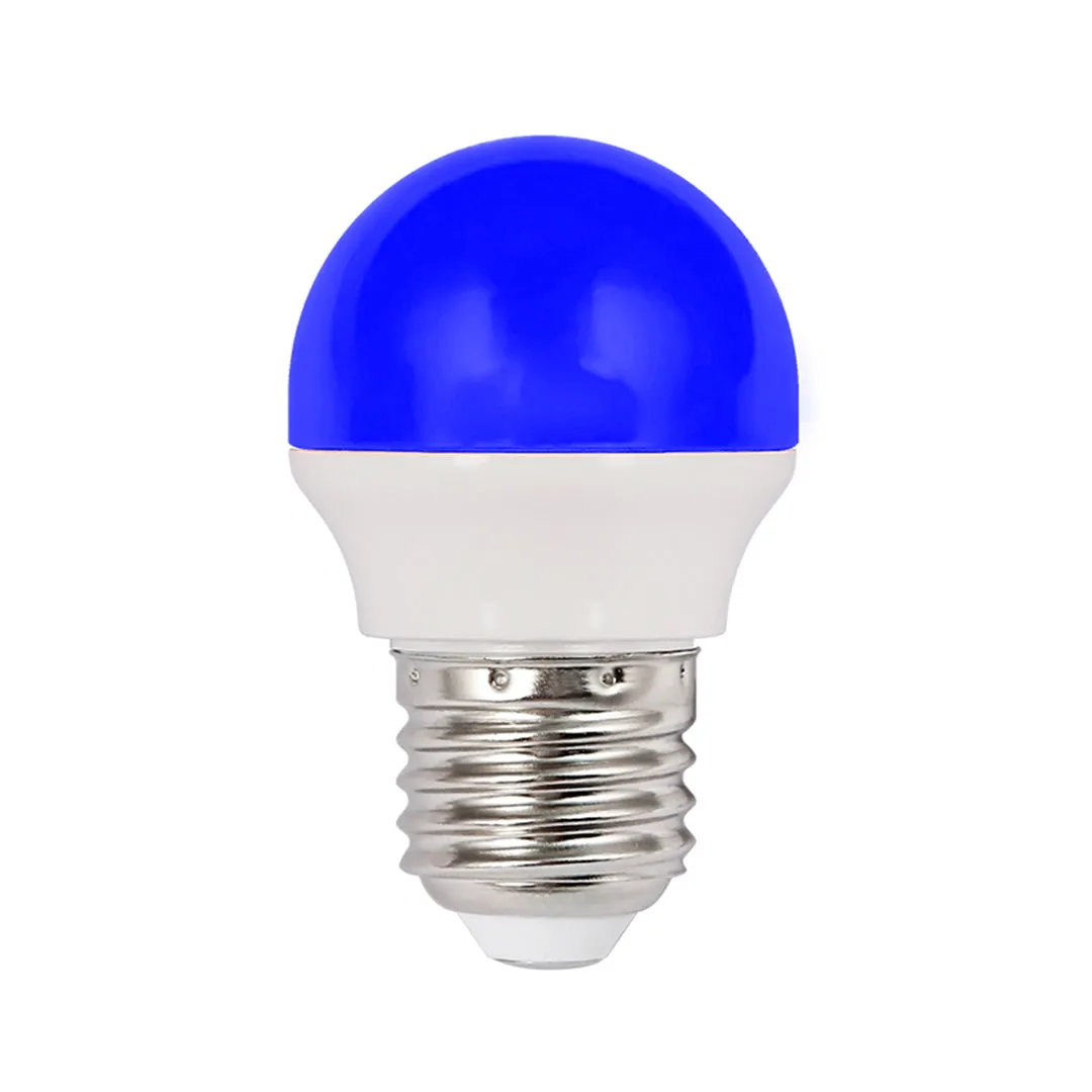 Blue LED 2 Watts E27 (Screw) Bulb