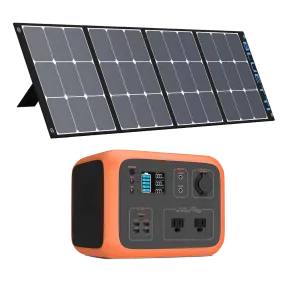 BLUETTI AC50S 500Wh/300W Portable Power Station  1*SP120 Solar Panel