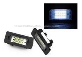 BMW E46 3-Series 2DR White SMD LED License Plate Lamp