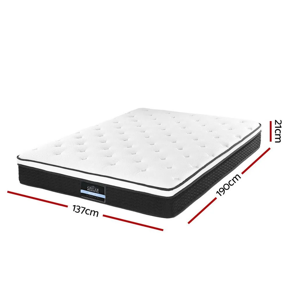 Bonita Euro Top Bonnell Spring Mattress 21cm Thick - Double