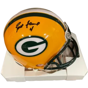 Brett Favre Autographed Green Bay Packers Mini Helmet