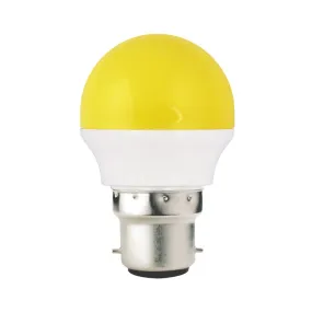 Bulb LED Yellow 2 Watts B22 (Pin)