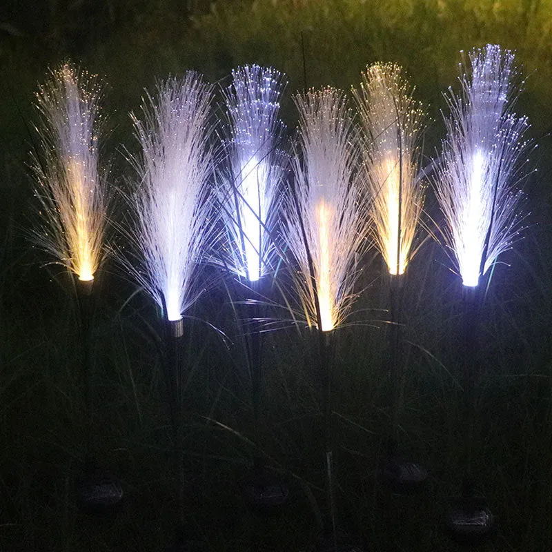 Bulk Pampas Grass LED Light Solar Energy Insert Lamp Garden Outdoor Decoration 36 Inch Wholesale