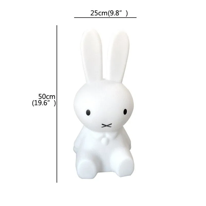 Bunny Rabbit Lamp Cute LED Table Lamp for Kids Room