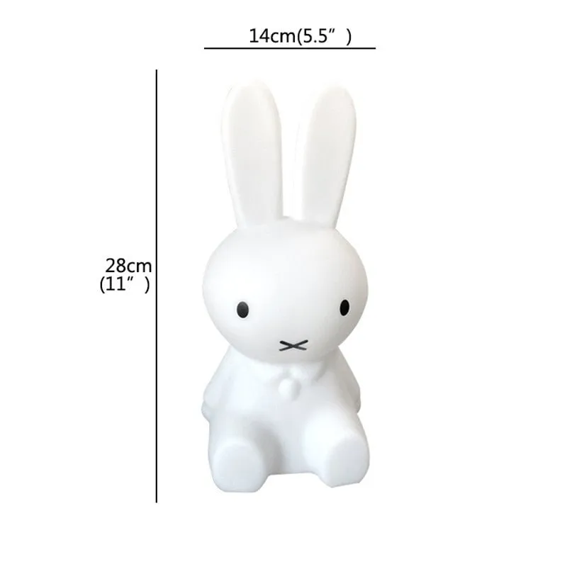 Bunny Rabbit Lamp Cute LED Table Lamp for Kids Room