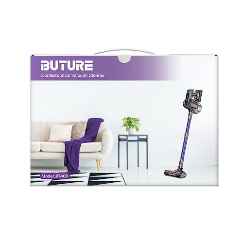 BuTure Cordless Vacuum Cleaner, 38 Kpa Powerful Stick Vacuum (New)