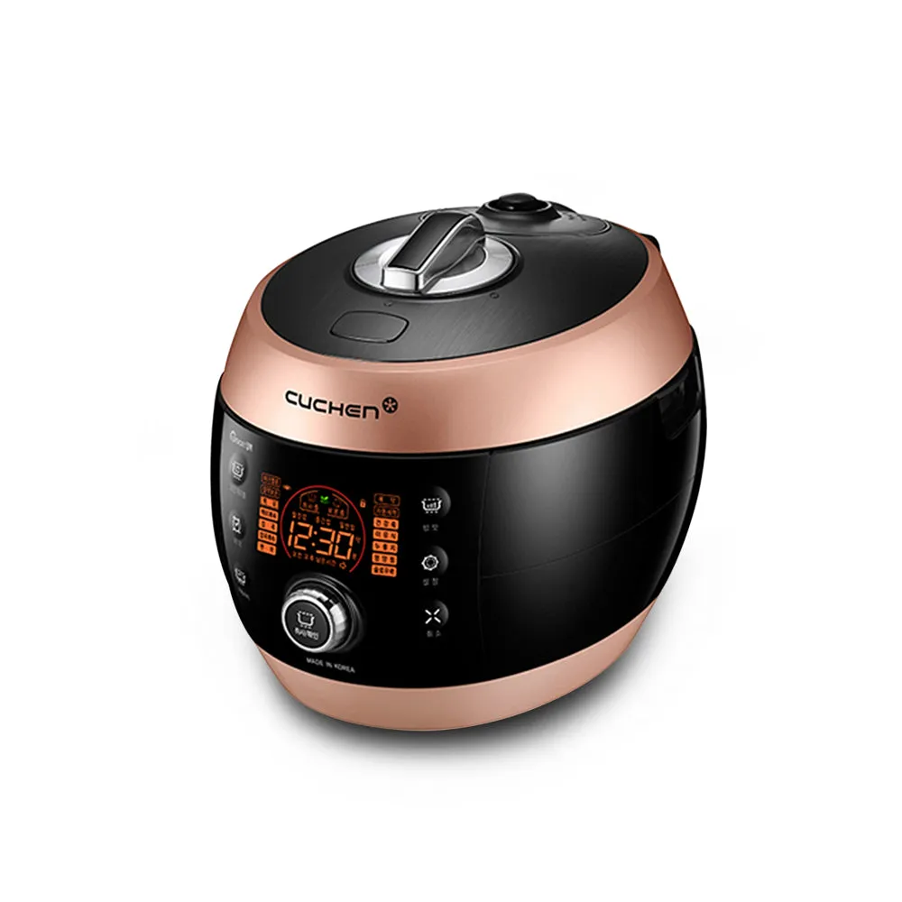 [Buy 1   Get 1 50% OFF] Cuchen Cast Iron Pot Pressure Rice Cooker 6 Cup & 10 Cup Rose Gold | CJS-FD0600RV CJS-FD1000RV