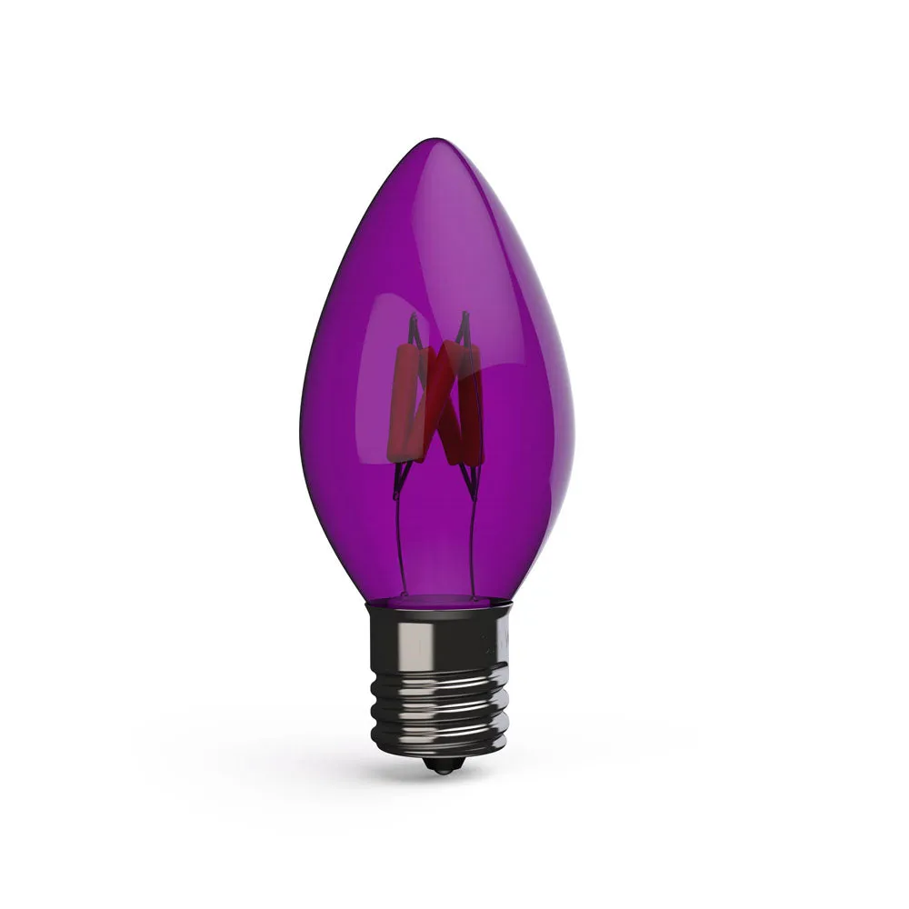 C7 Retro Filament LED Bulbs