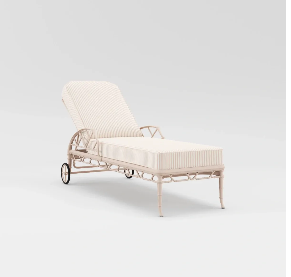 Calcutta Adjustable Chaise With Wheels by Brown Jordan