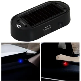 Car Flashing LED Light - Fake Security Light, Solar Powered Dummy Alarm