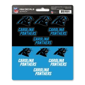 Carolina Panthers 12 Count Mini Decal Sticker Pack