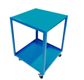 Cascade Mobile Stand, Large, Steel, Blue